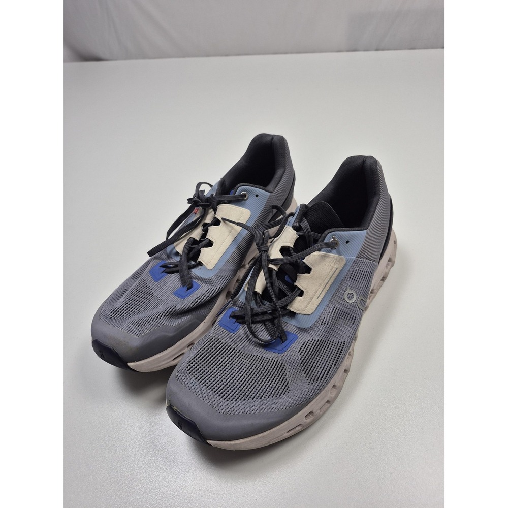 On Cloudstratus Shoes Mens Size 12 Gray Running CloudTec Helion 39.99007